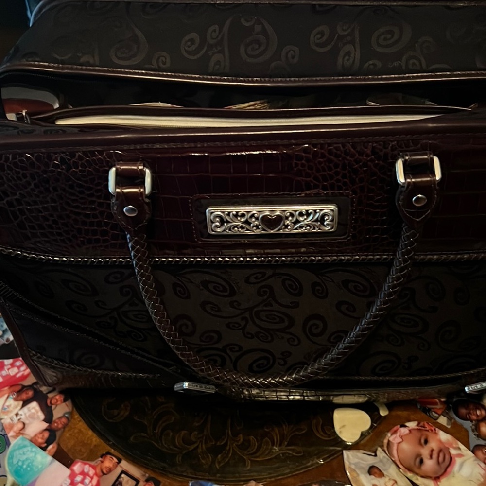 Brighten overnight laptop carrying bag “18” weekender duffer/ laptop bag